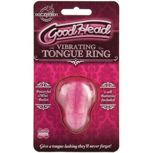 GoodHead Vibrating Tongue Ring - Enhance Oral Pleasure