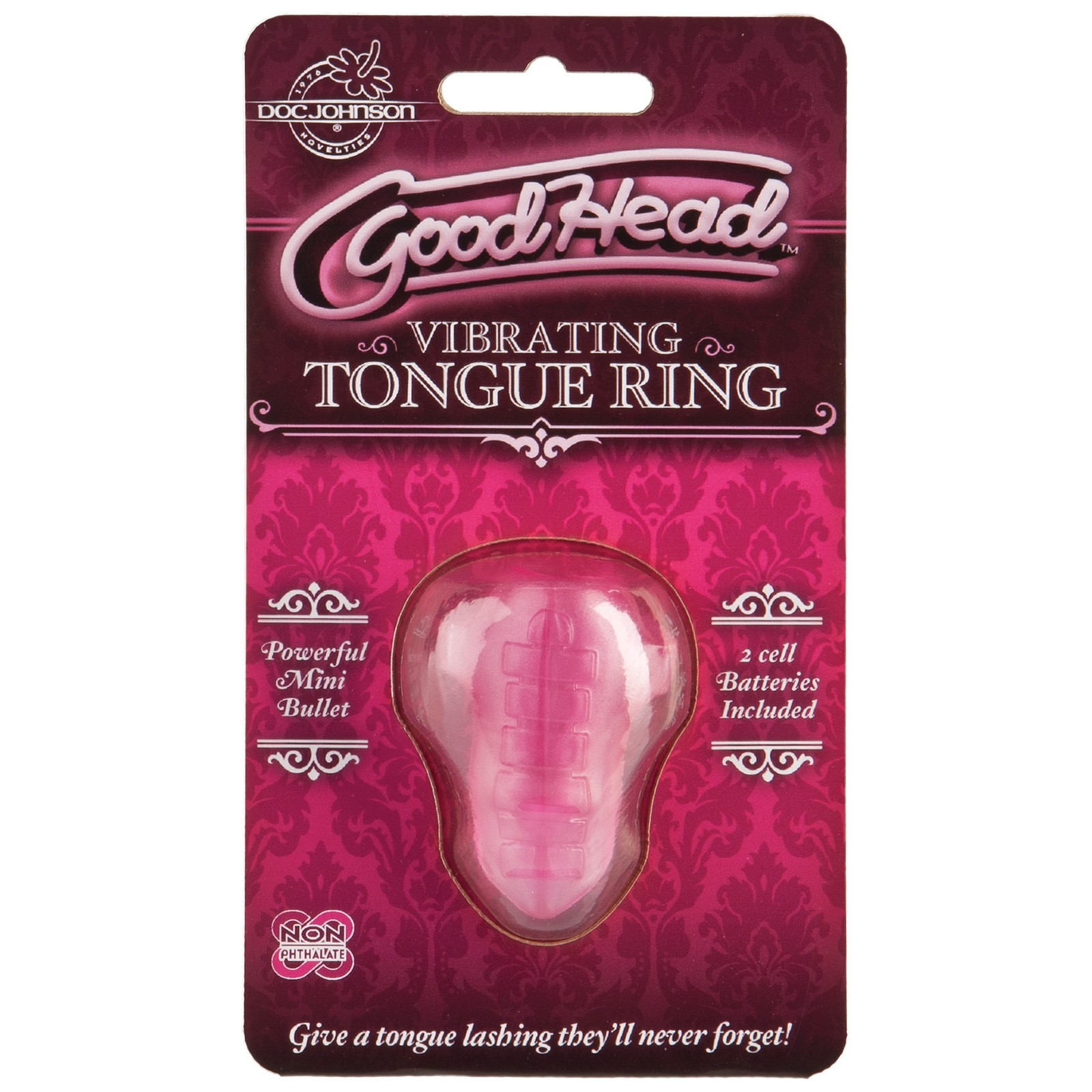 GoodHead Vibrating Tongue Ring - Enhance Oral Pleasure