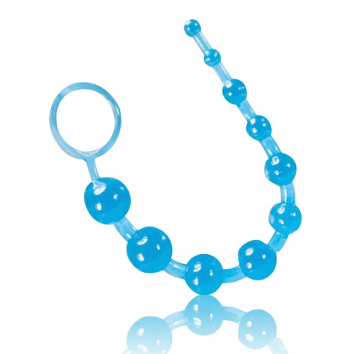 Blush B Yours Basic Anal Beads in Blue