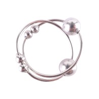 Fetish Fantasy Nipple Bull Rings - Silver