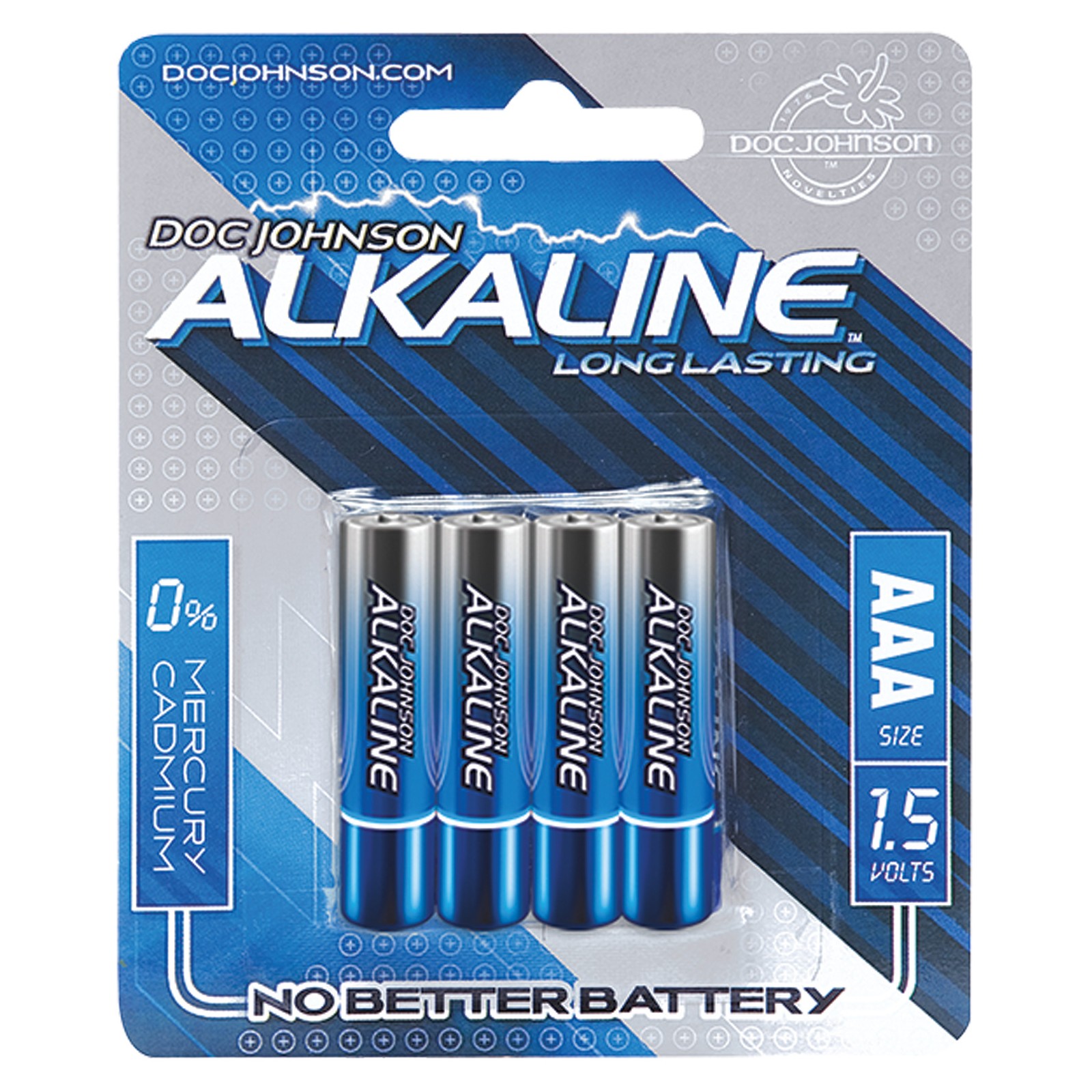 Doc Johnson Alkaline Batteries - AAA 4 Pack