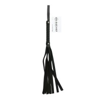 Sex & Mischief Faux Leather Flogger Black