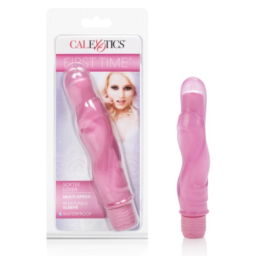 First Time Softee Lover Vibrator Pink