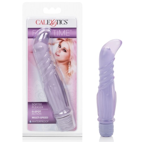 Primer Placer Suave Púrpura - Vibrador Discreto y Potente