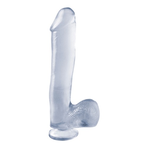 Basix Rubber Works 10" Dong with Suction Cup for Realistic Pleasure