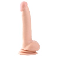 Basix Rubber Works 9 Inch Suction Cup Dong Flesh