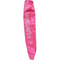 Bachelorette Sash with Crystals - Hot Pink