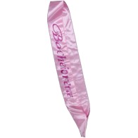 Bachelorette Flashing Sash in Pink