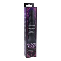 Vibrador Ribbed Black Magic de 7 Pulgadas