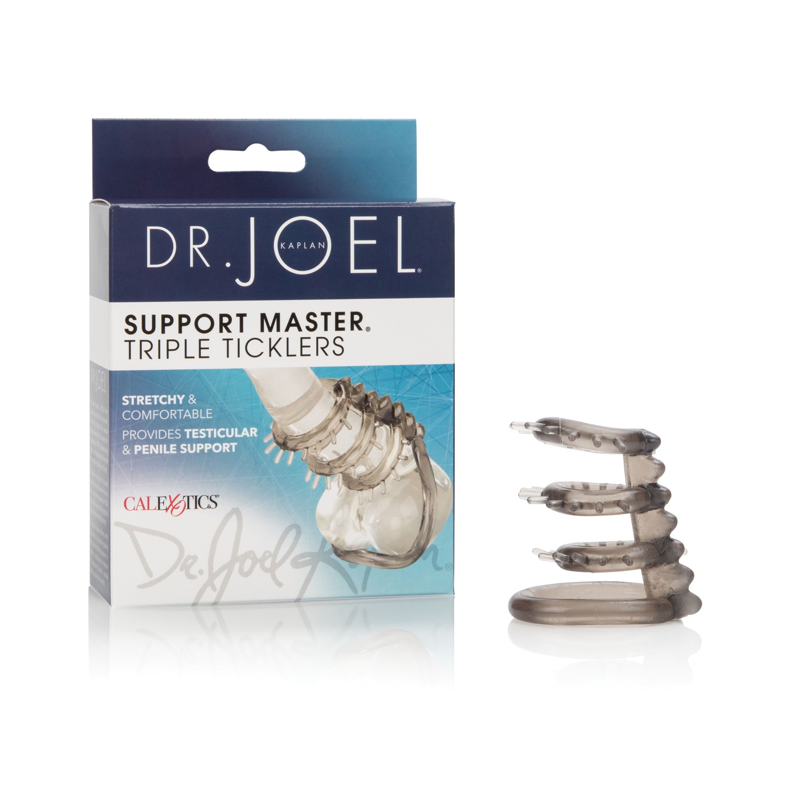 Dr Joel Kaplan Support Master Triple Tickler - Smoke - Enhanced Endurance