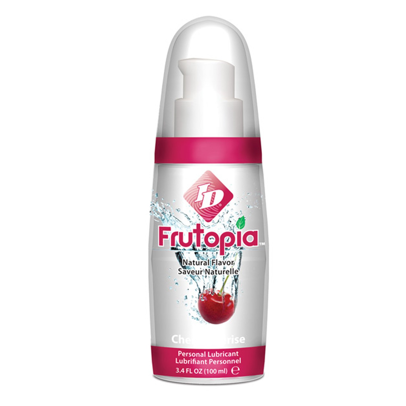 Lubricante Natural ID Frutopia - 3.4 oz Cereza