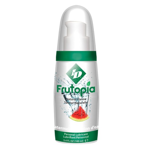 Lubricante Natural ID Frutopia Sabor Sandía para una Diversión Suave