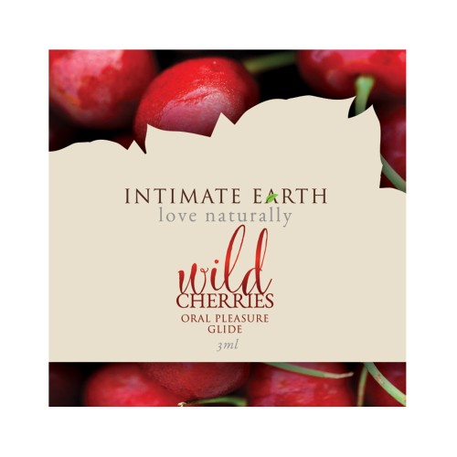 Lubricante Foil de Cereza Salvaje Intimate Earth Pack