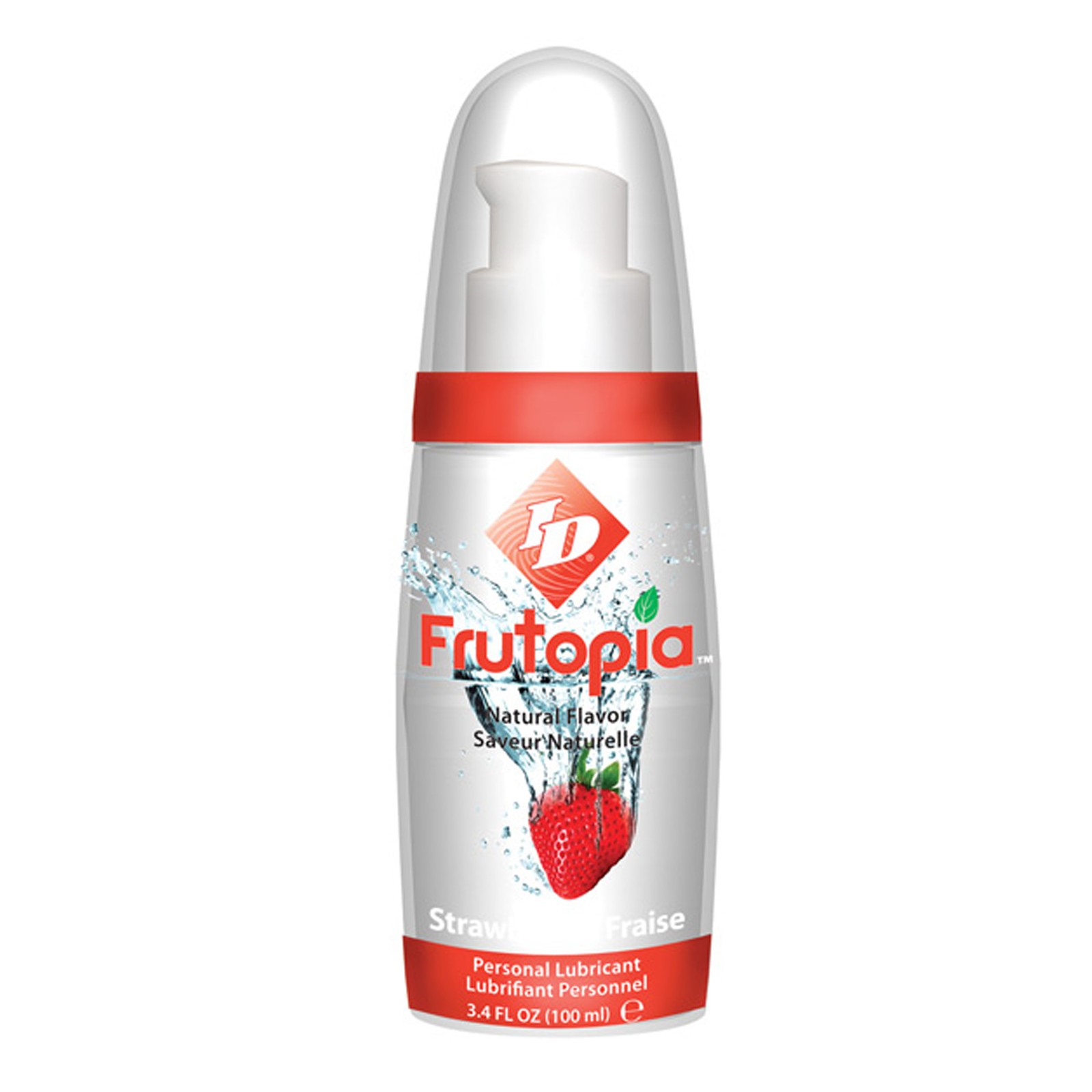 ID Frutopia Lubricante Natural - 3.4 oz Fresa