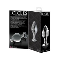 Icicles Hand Blown Glass Wand - Luxurious Pleasure