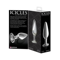 Elegant Hand Blown Glass Massager Icicles No. 26