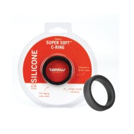 C Ring Suave de Tantus 1.5" - Ónix