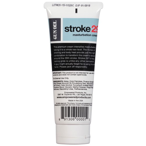 Stroke 29 6.7 oz Masturbation Cream