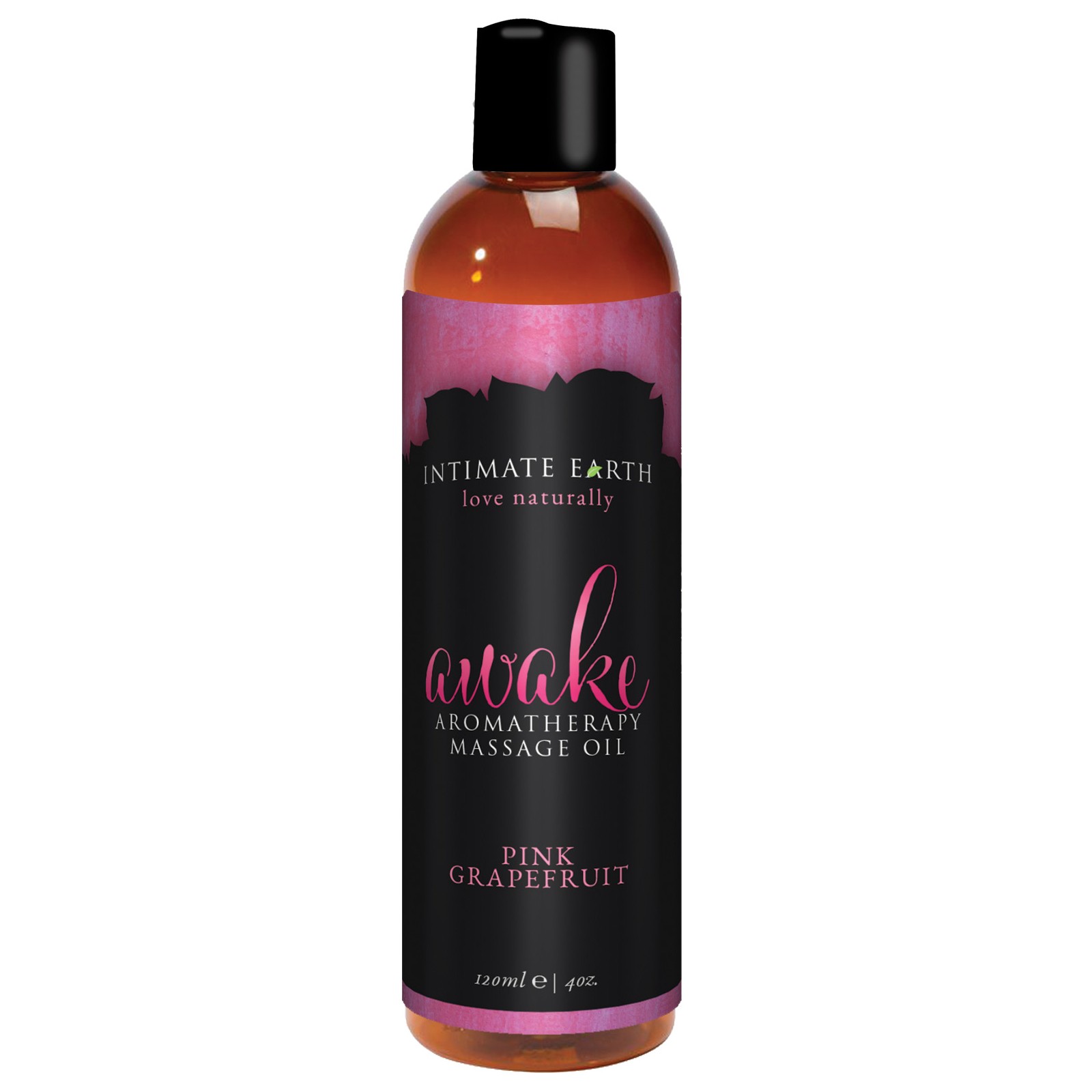 Intimate Earth Awake Massage Oil - Pink Grapefruit