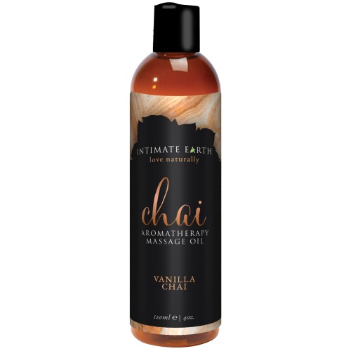 Aceite de Masaje Intimate Earth Chai 120 ml Vainilla y Chai