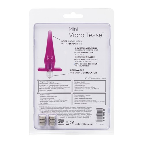 Mini Vibro Tease - Rosa