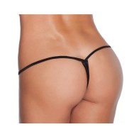 G-String Low Rise de Lycra para Atractivo Sexy