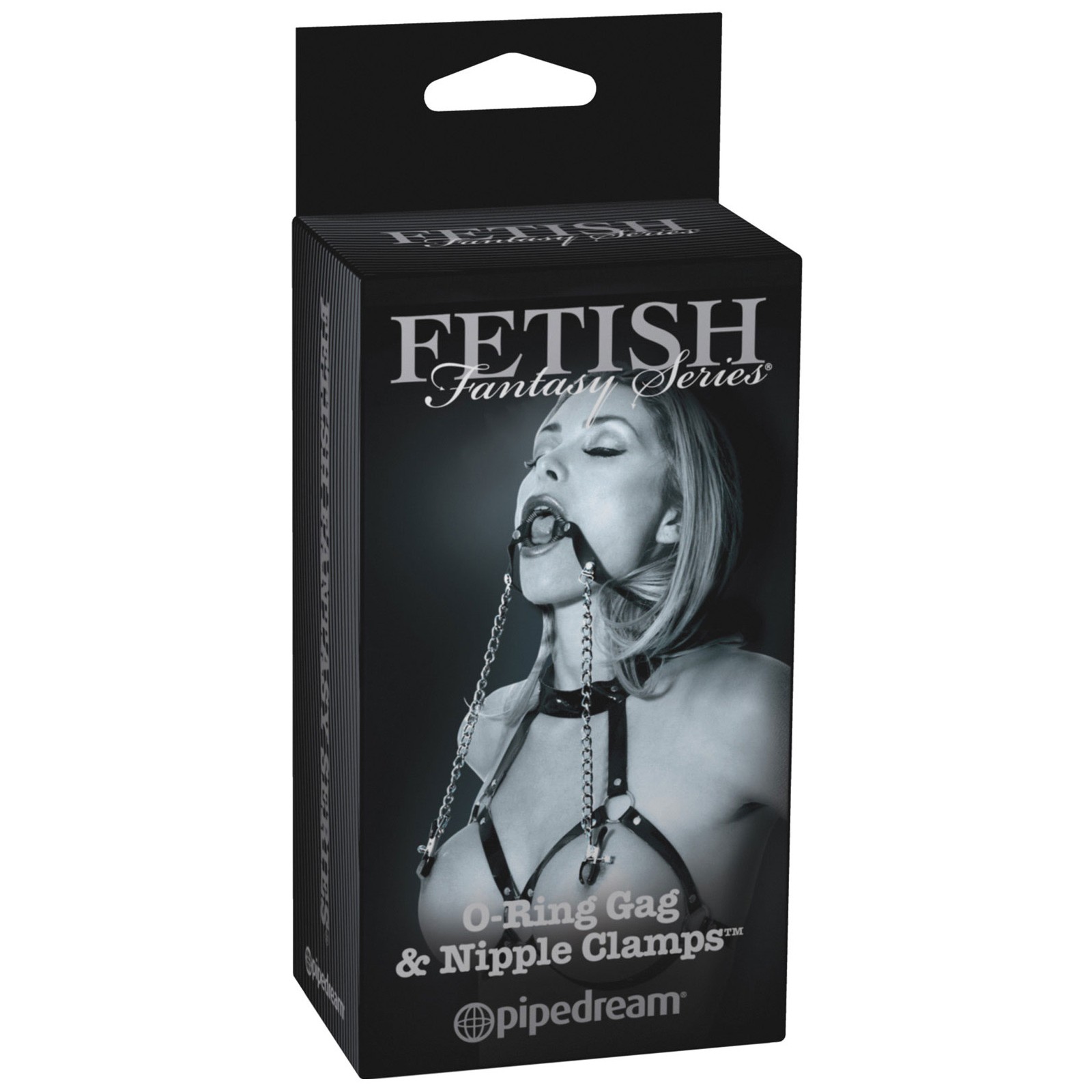 Fetish Fantasy O-Ring Gag and Nipple Clamps