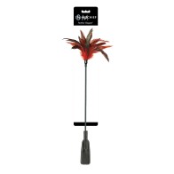 Sex & Mischief Feather Slapper - Red/Black Feathers