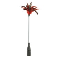 Sex & Mischief Feather Slapper - Red/Black Feathers