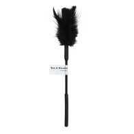 Sex & Mischief Feather Slapper - Red/Black Feathers