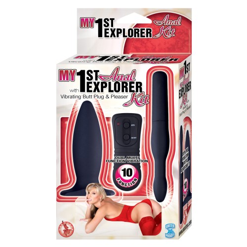 My 1st Anal Explorer Kit Vibrating Butt Plug