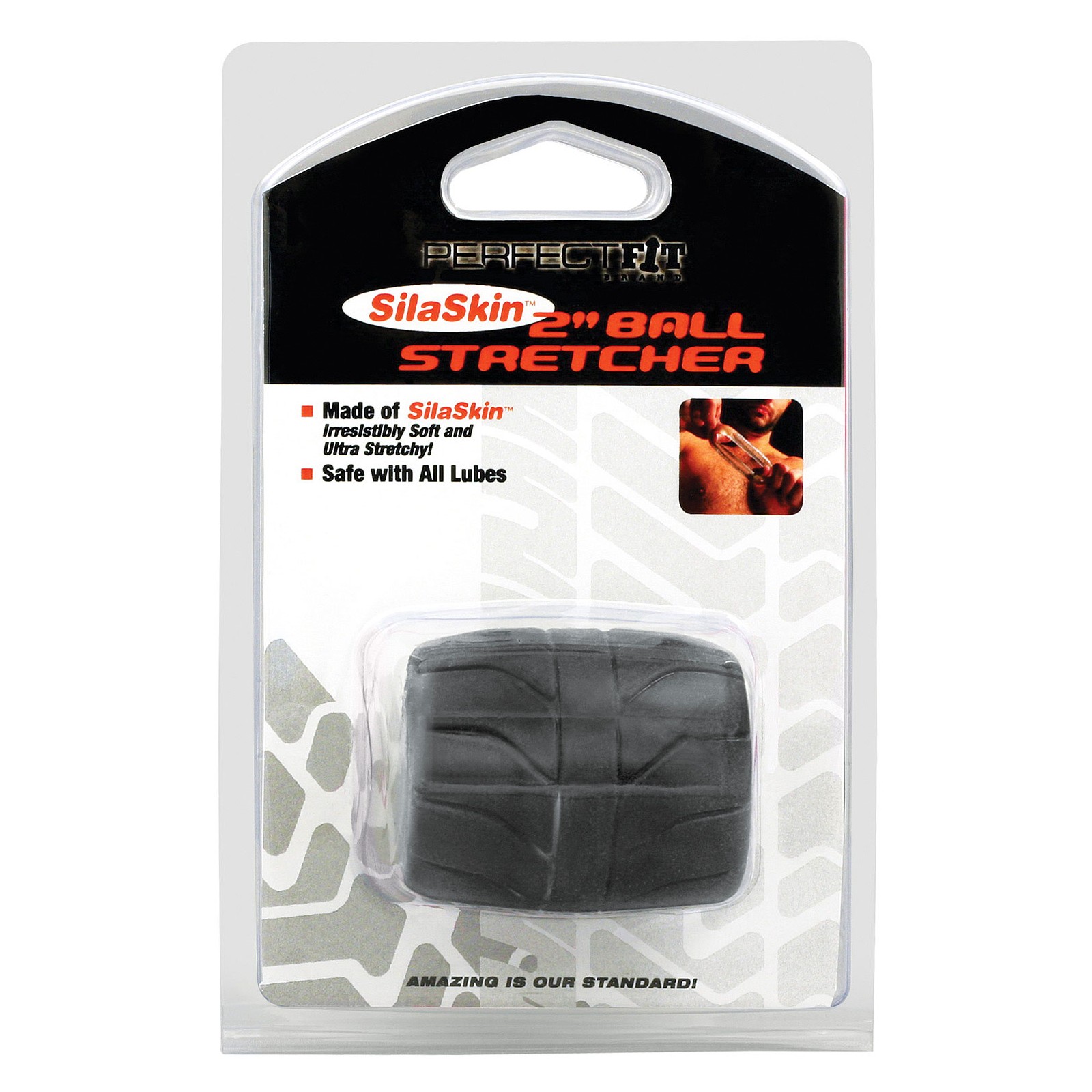 Perfect Fit SilaSkin Ball Stretcher Negro