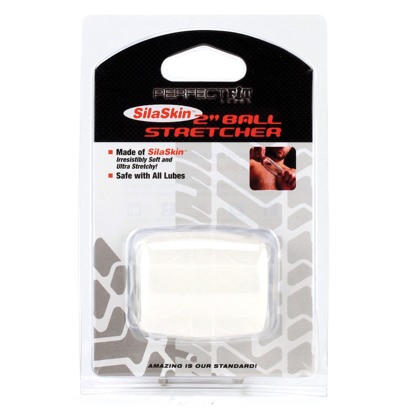 Perfect Fit SilaSkin Ball Stretcher Opaque White - Enhance Your Play