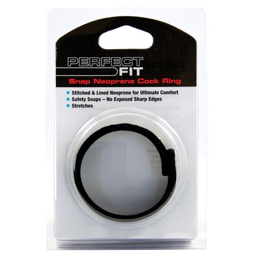 Perfect Fit Neoprene Snap Cock Ring