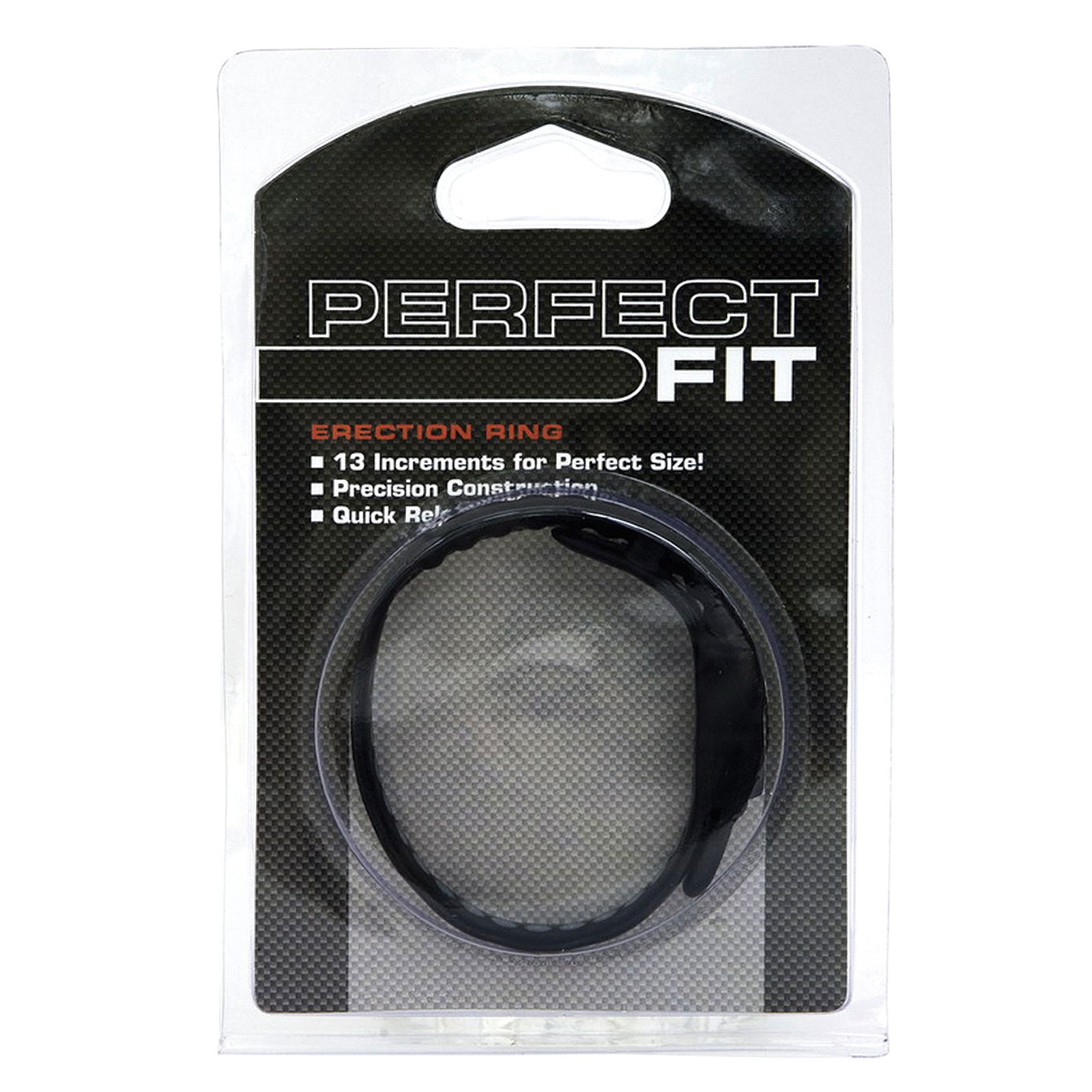 Perfect Fit Speed Shift Adjustable Cock Ring - Black