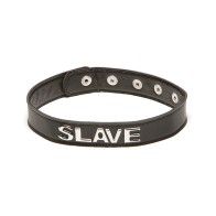 Talk Dirty to Me Slave Collar for BDSM Adventures