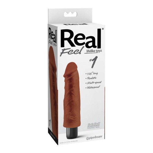 Real Feel Long Waterproof Vibe 7.5 in Brown