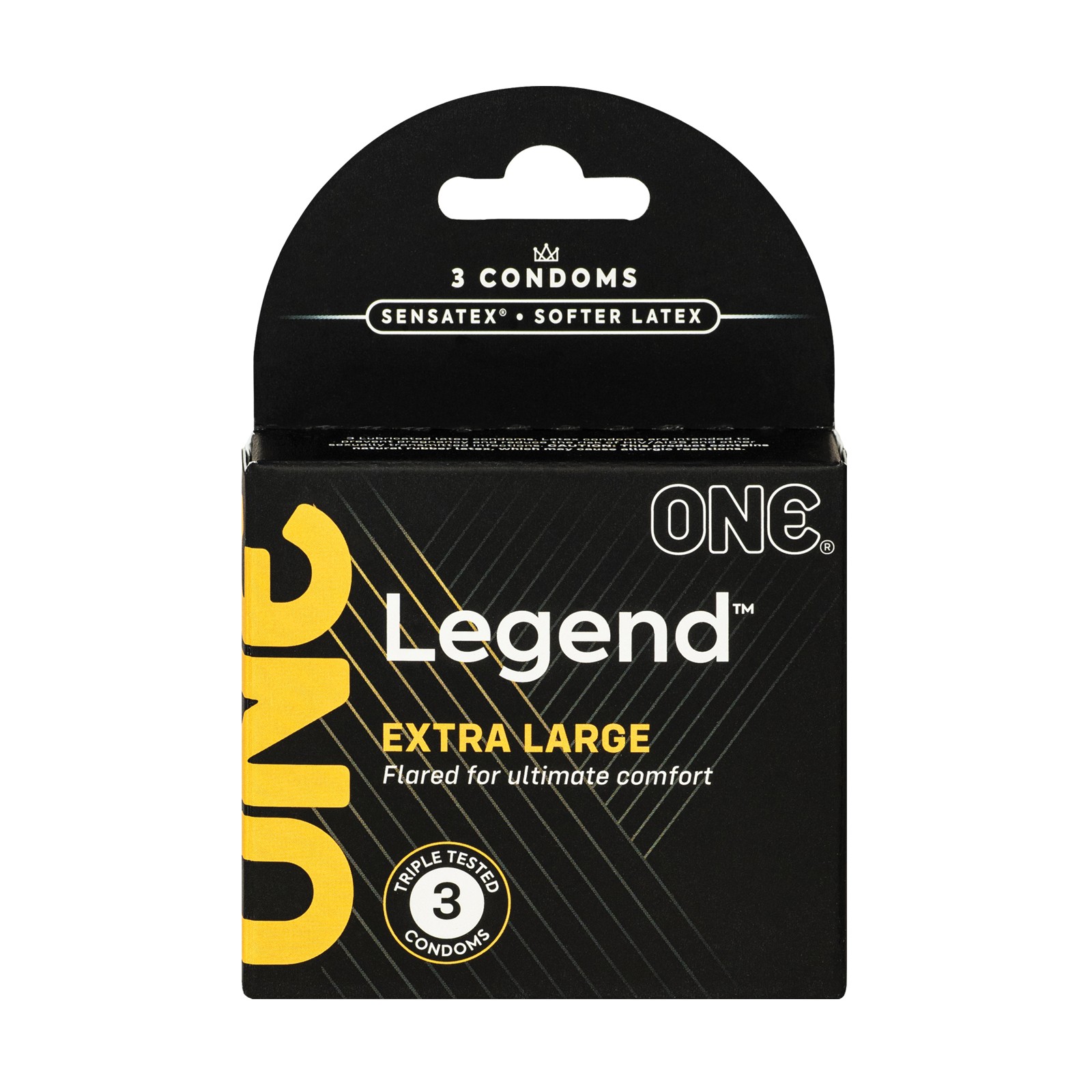 One The Legend XL Condoms Box of 3