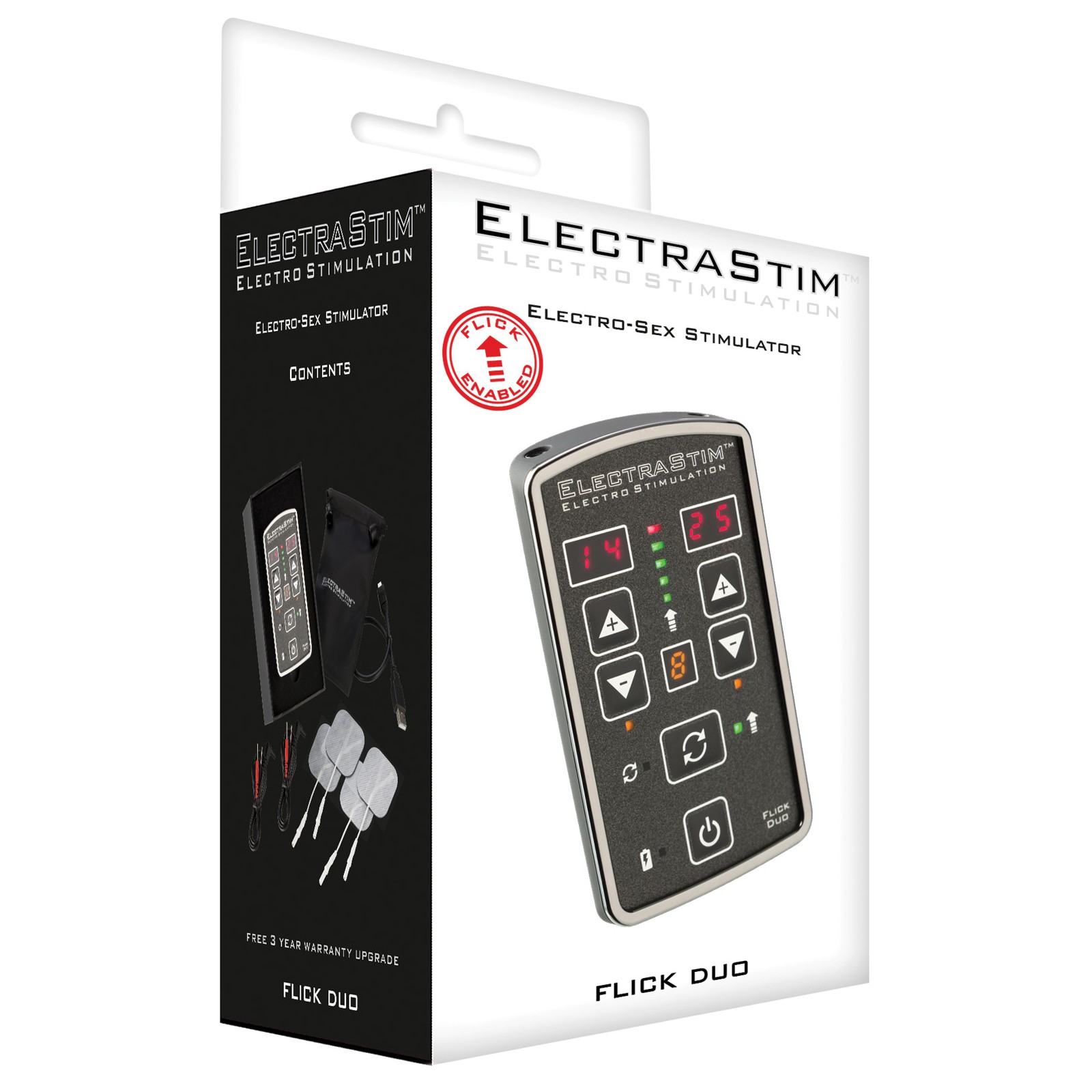 ElectraStim Flick Duo EM80-E Stimulator Pack