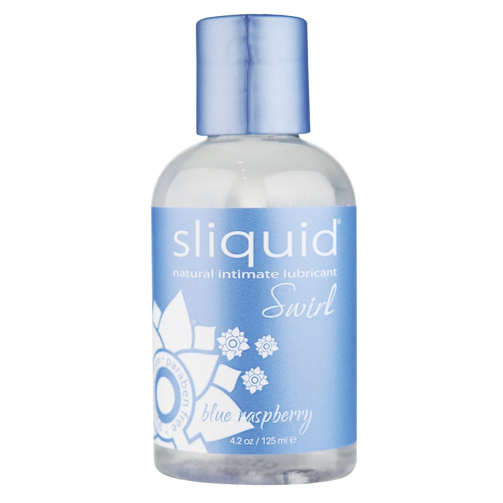 Lubricante Sliquid Naturals Swirl Frambuesa Azul