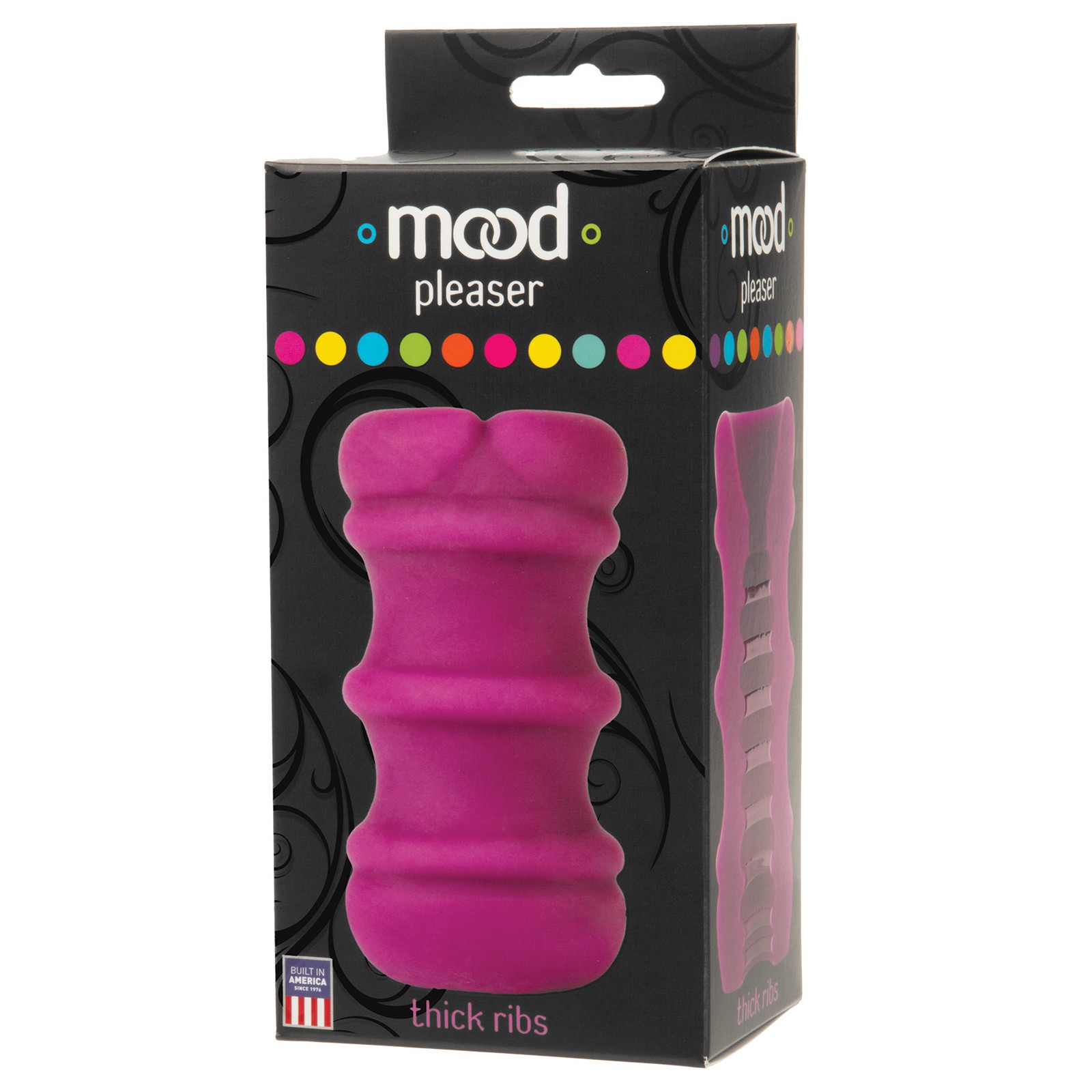 Mood Ultraskyn Thick Ribbed Stroker Purple - Sensational Pleasure