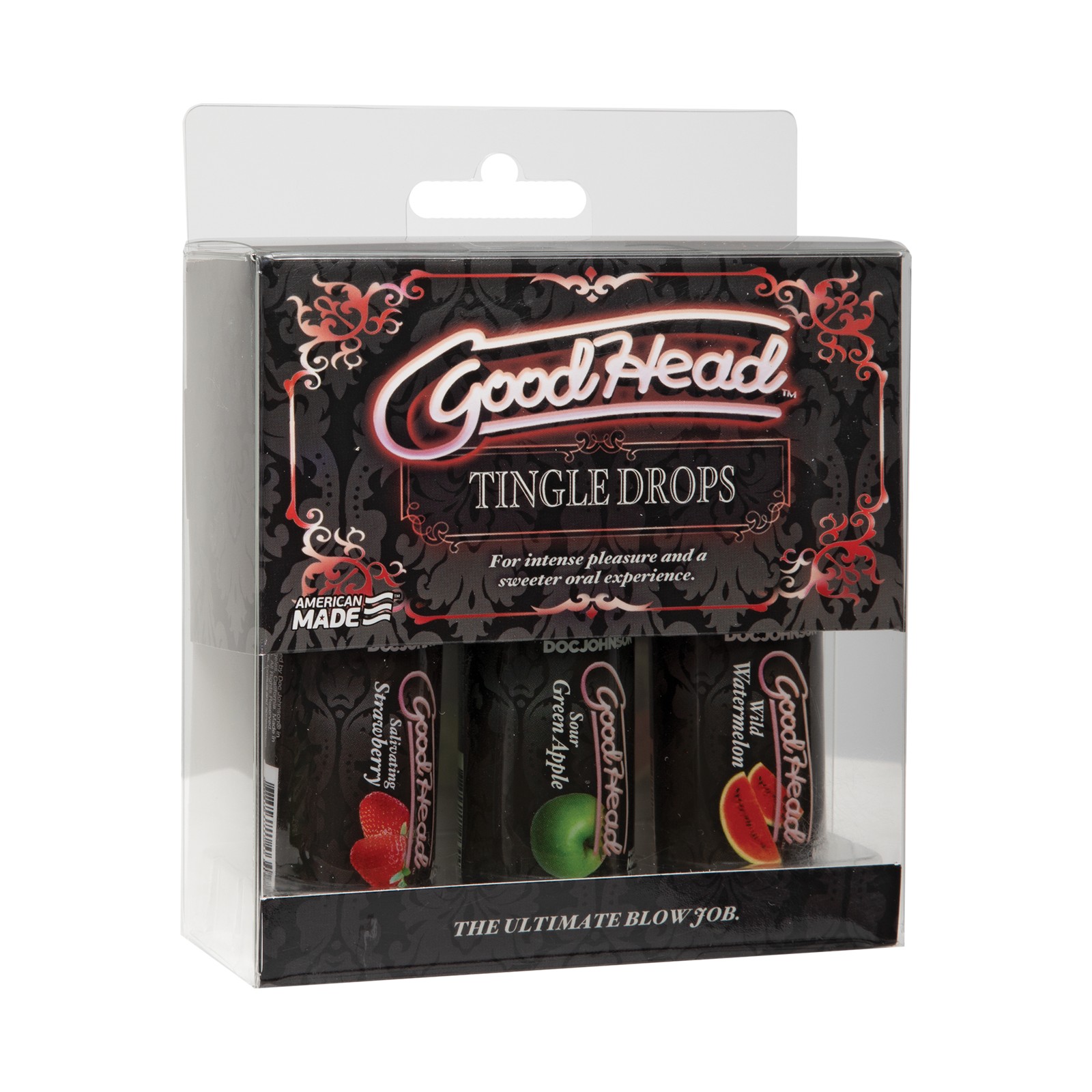 Kit de Gotas GoodHead Tingle - Diversión Oral Saborizada