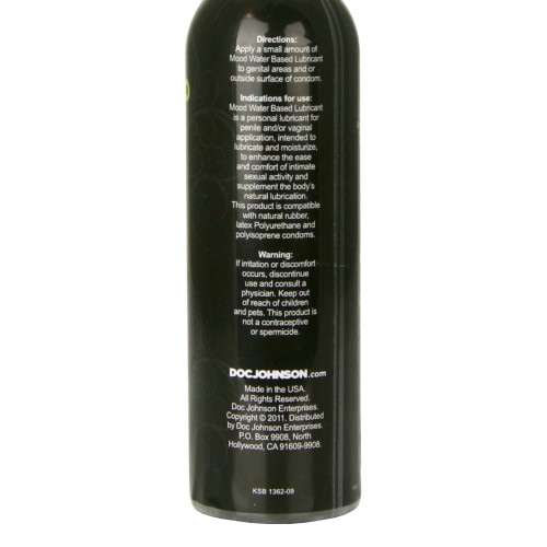 Mood Lube Water-Based Lubricant - 4 oz