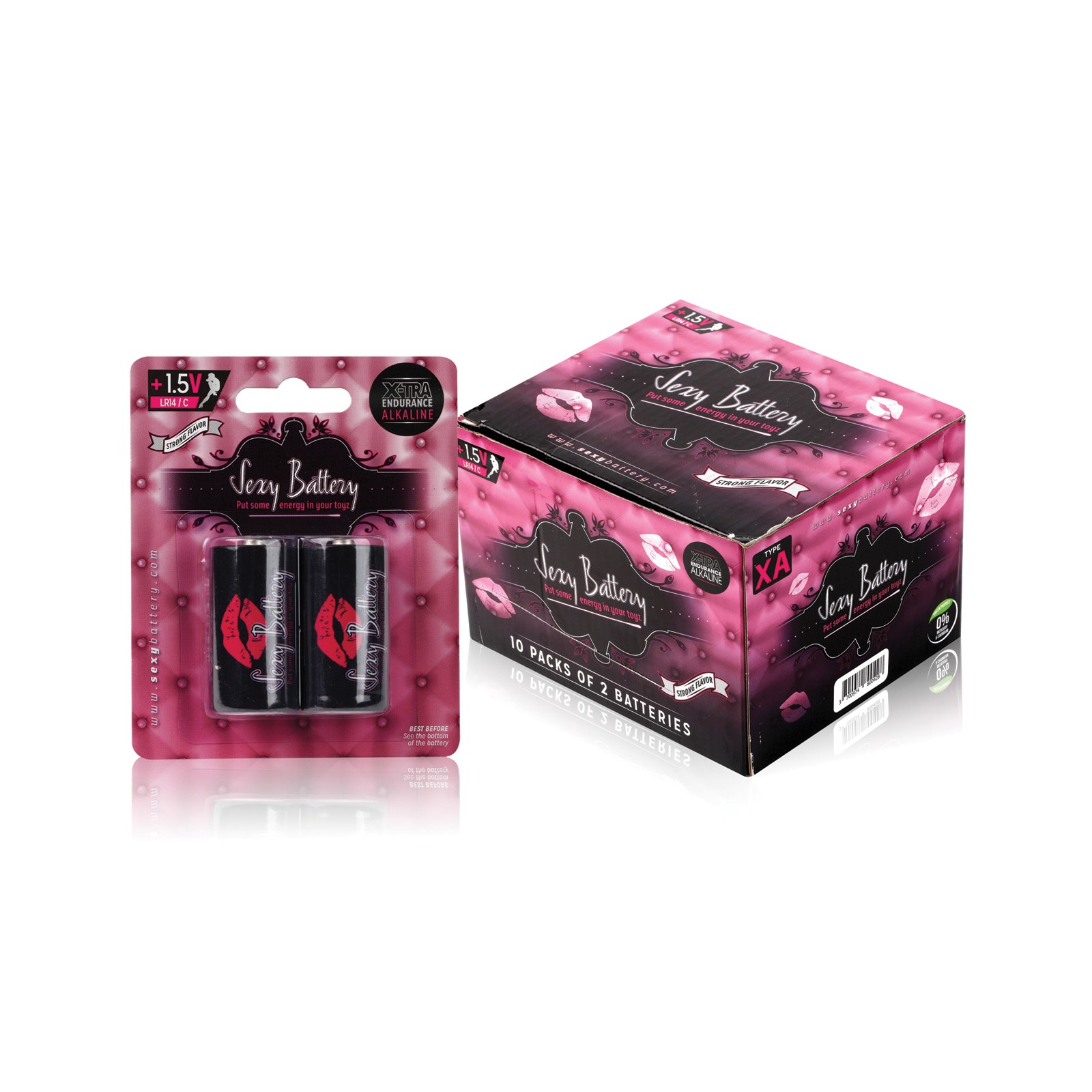 Sexy Battery C Box of 10 Two Packs