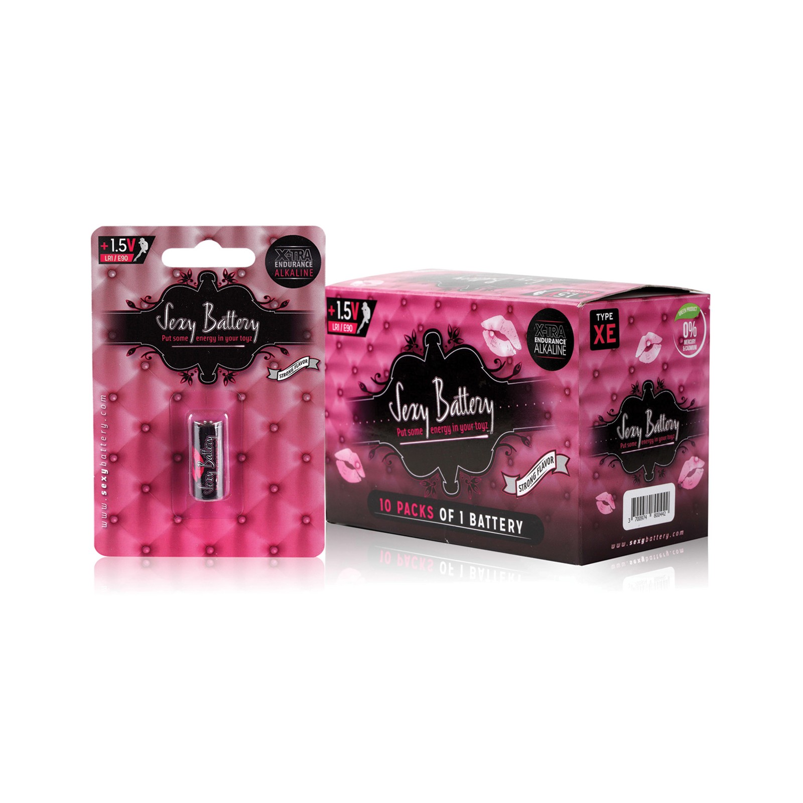 Batería Sexy N LR1 - Caja de 10