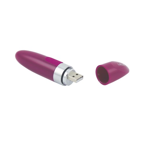 LELO Mia 2 Rosa Profundo - Icono de Vibración en Lápiz Labial