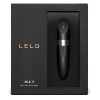 LELO Mia 2 Rechargeable Lipstick Vibrator Black