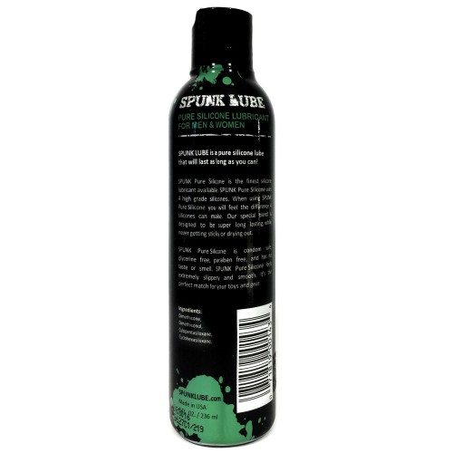 Spunk Lubricante de Silicona Pura 8 oz