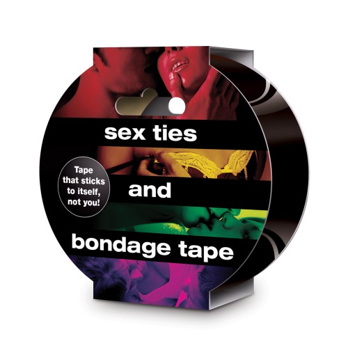 Sex Ties & Bondage Tape - Black