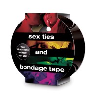 Sex Ties & Bondage Tape - Black